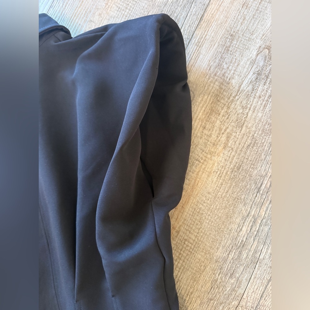 Glam Black Button-Up Shirt - Picture 6 of 7